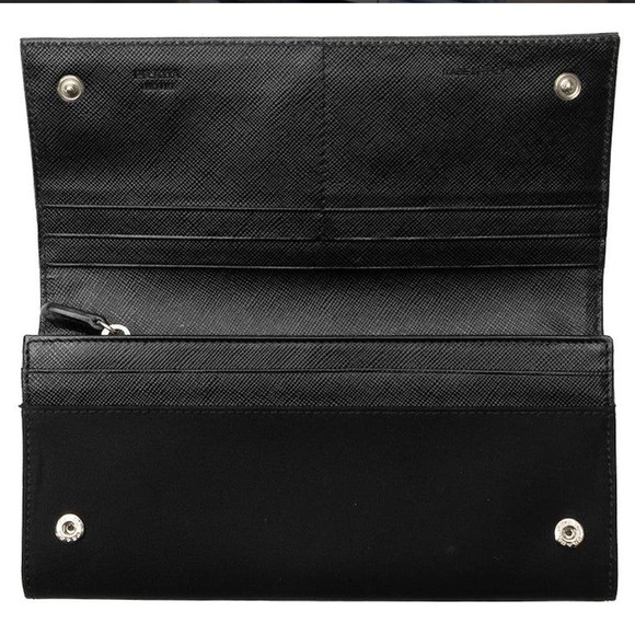 Prada Nero Saffiano Long Wallet - Picture 8 of 15